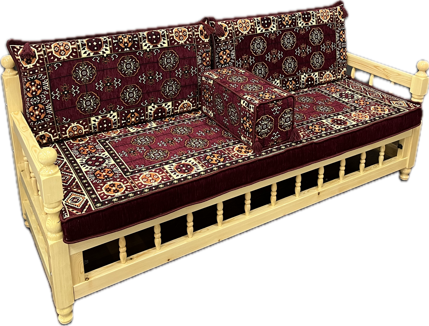 Ensemble salon traditionnel " AFGAN Bordeaux " Ardasia