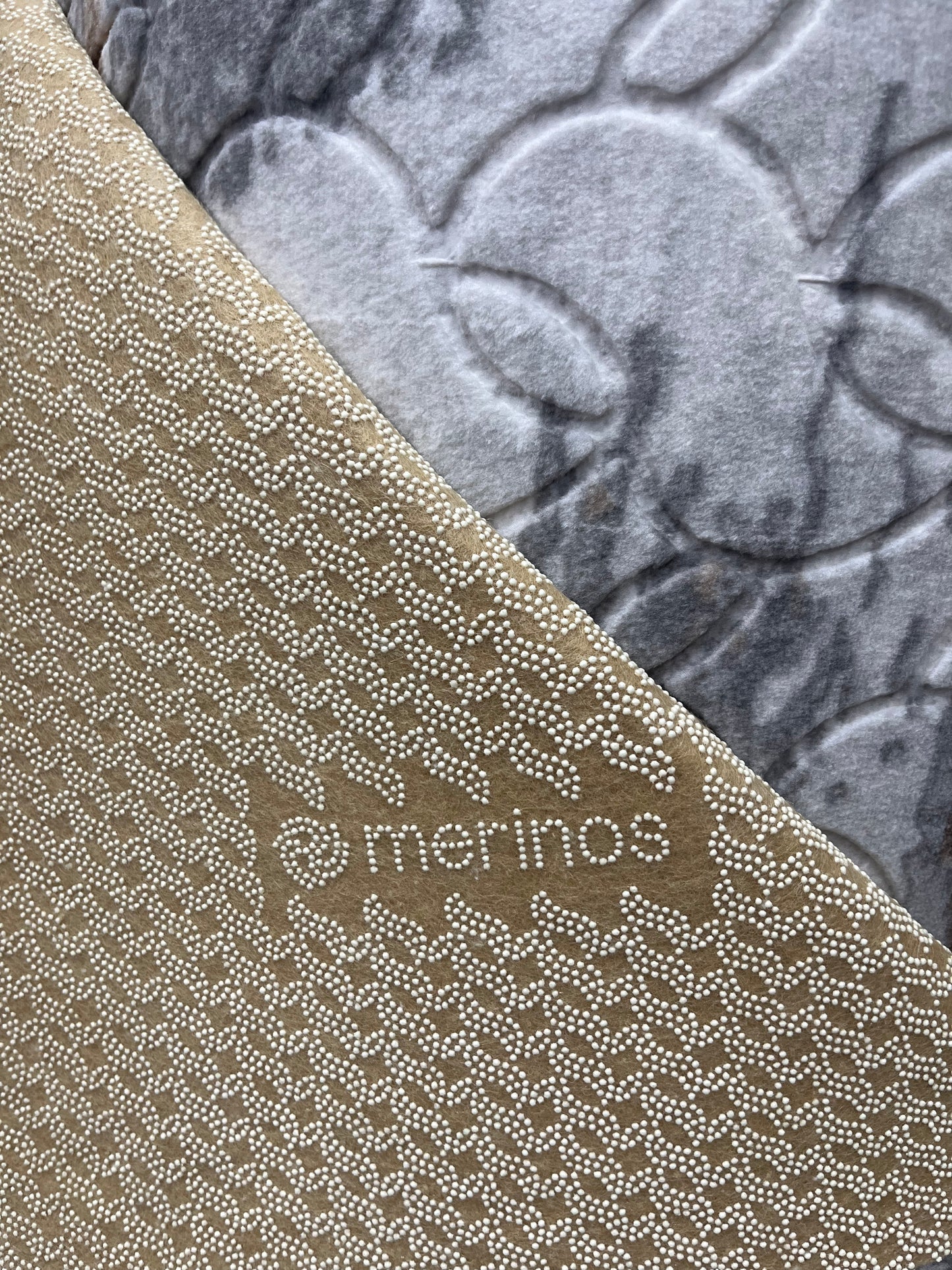 Tapis sur mesure "marbré cuivre" Ardasia