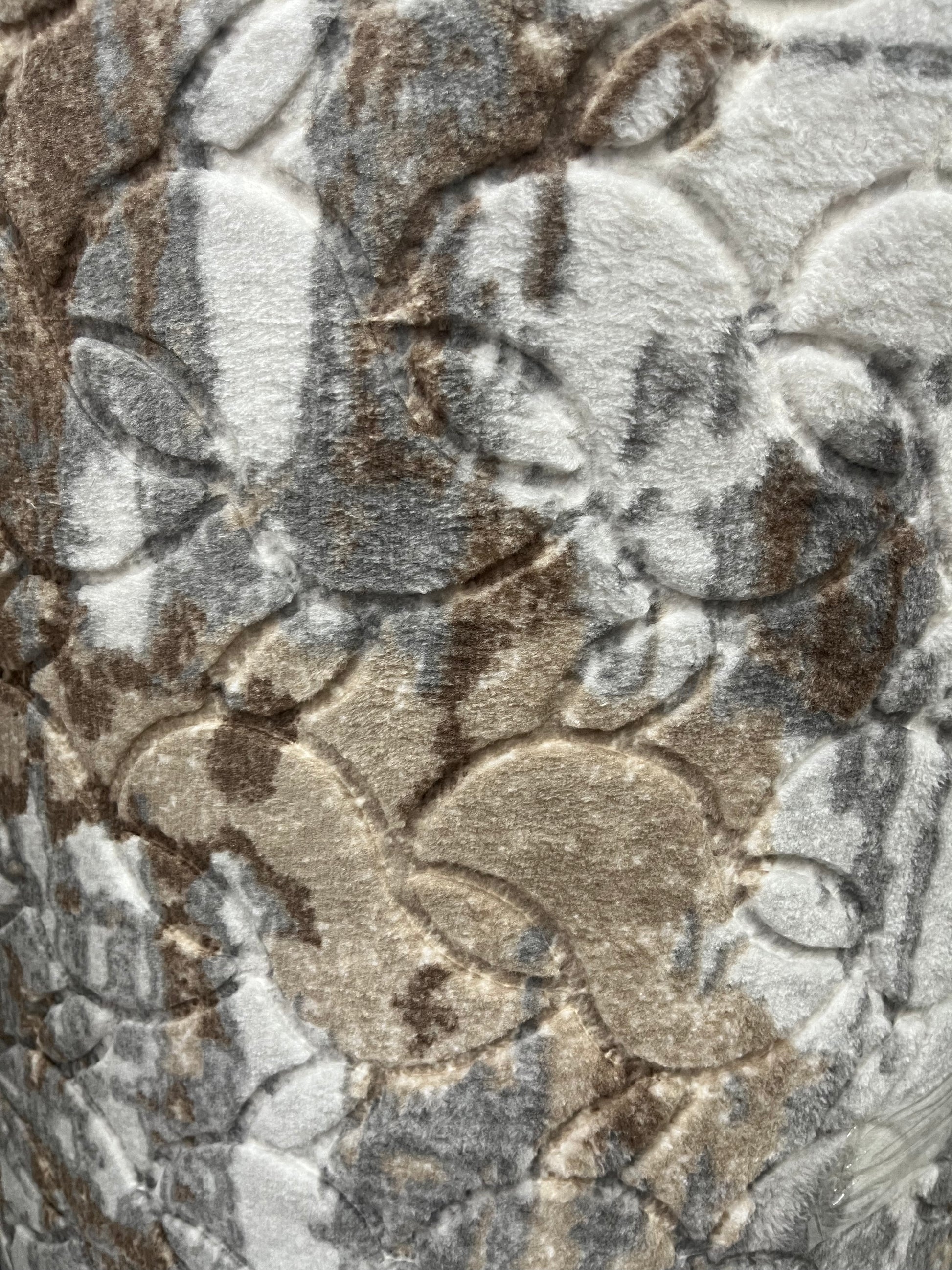Tapis sur mesure "marbré cuivre" Ardasia