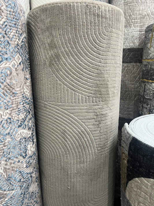 Tapis sur mesure "relief marron" Ardasia