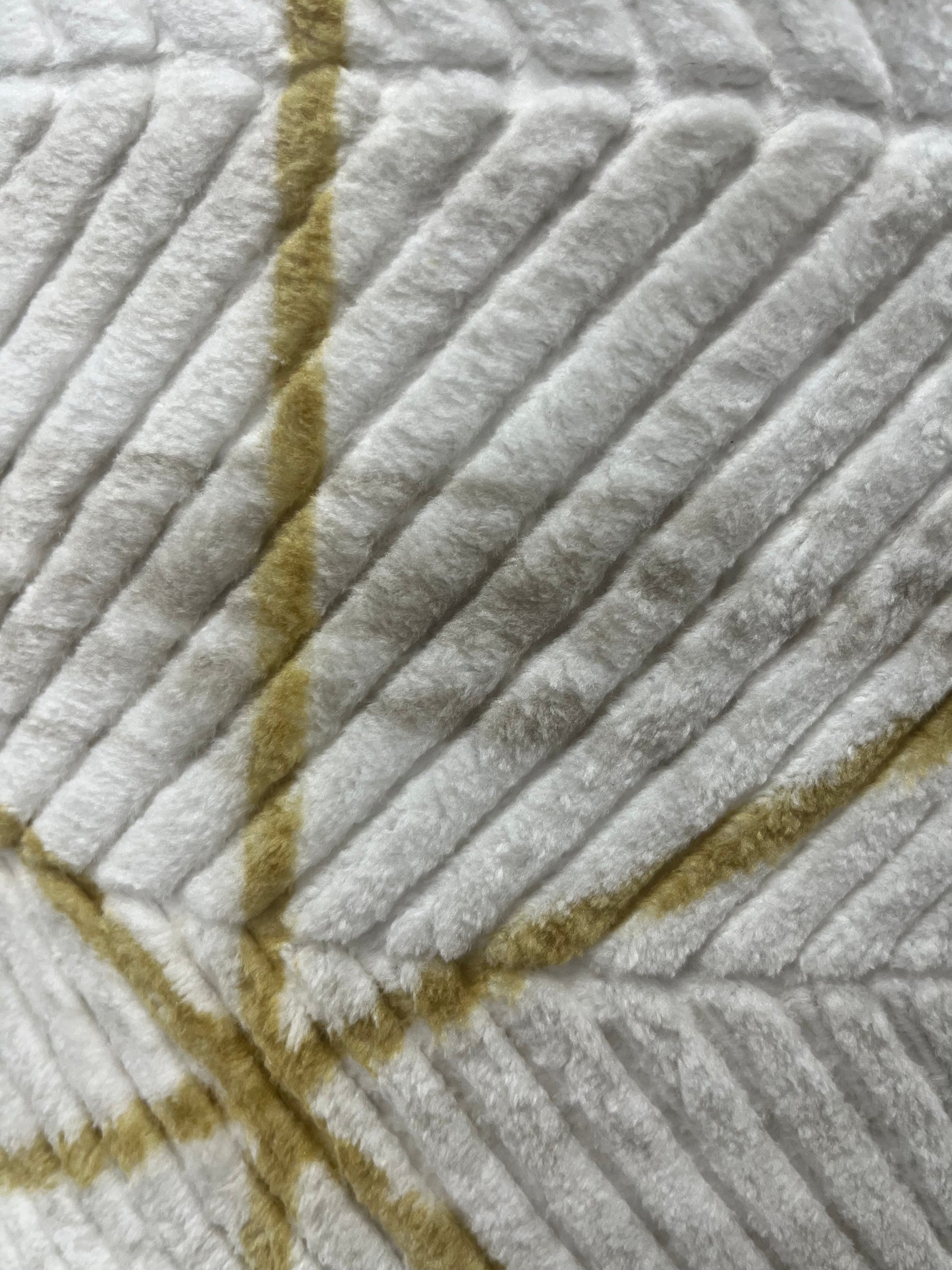 Tapis sur mesure "abstrait dorée" Ardasia