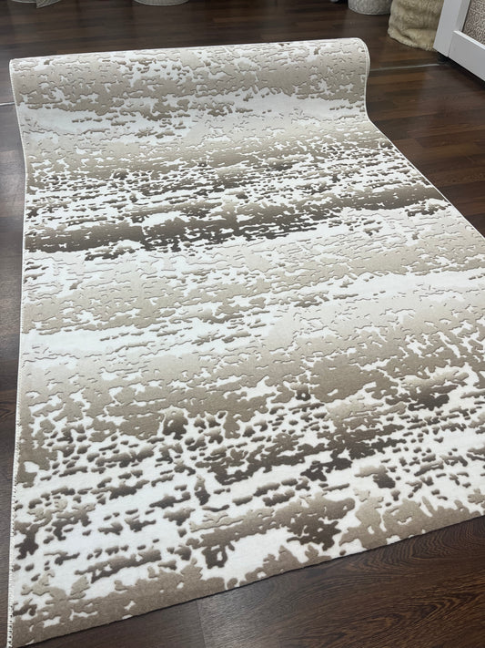 Tapis sur mesure " soft tigré beige" Ardasia
