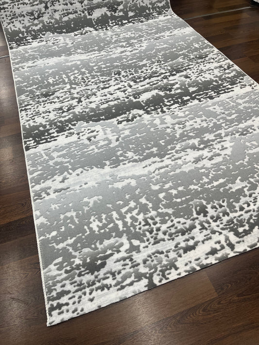 Tapis sur mesure "soft tigré gris" Ardasia