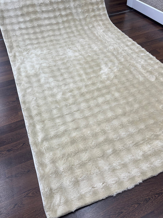 Tapis sur mesure " Shaggy bubble beige" Ardasia