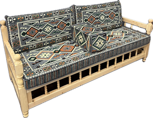 Ensemble salon traditionnel "ANADOLU gris " Ardasia