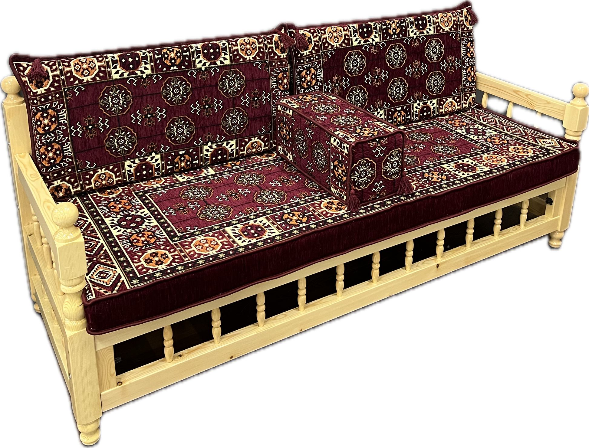 Ensemble salon traditionnel " AFGAN Bordeaux " Ardasia