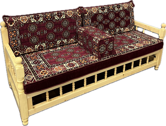 Ensemble salon traditionnel " AFGAN Bordeaux " Ardasia